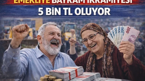 Emekliye bayram ikramiyesi 5 bin TL oluyor