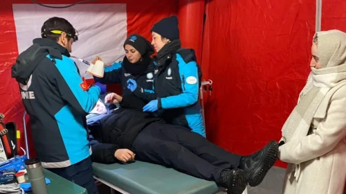 Uzungöl Kış Festivali’nde Sağlık Hizmetleri Kesintisiz Sunuldu