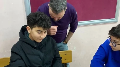 Beşikdüzü’ndeki okulda çevre bilinci artıran yaratıcı eğitim etkinliği düzenlendi