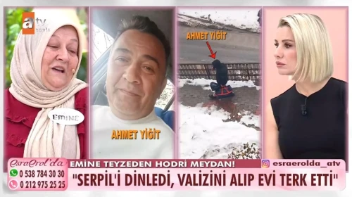 Esra Erol'da Emine Yiğit-Ahmet Yiğit olayı nedir?