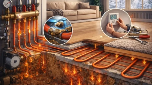 Evinizi Isıtmanın Sırları: Yerden Isıtmada Karşılaşılan Isı Kaybının 5 Ana Nedeni!