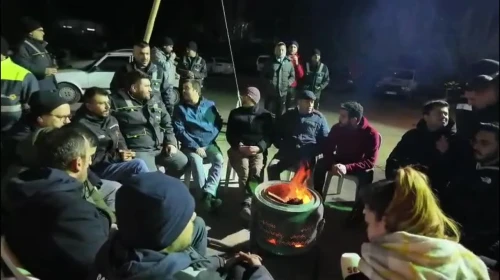 Soma'da işçi eylemleri sürüyor, esnaf ve STK'lar destek veriyor!