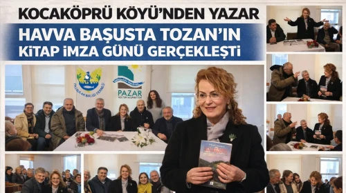 Kocaköprü Köyü'nden Yazar Havva Başusta Tozan'ın Kitap İmza Günü Gerçekleşti