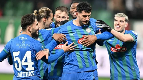 Çaykur Rizespor, Kocaelispor'u 2-0 yenerek 6 maçlık galibiyet hasretine son verdi