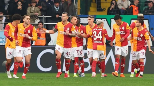 Süper Lig'de Ç. Rizespor 0-3 Galatasaray