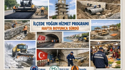 İlçede Hafta Boyunca Yoğun Hizmet Programı Uygulandı