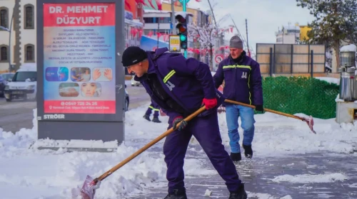 Erzurum’da Karla Mücadele Seferberliği: Ekipler 7/24 Görev Başında