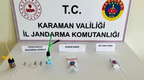 Karaman’da asayiş ve narkotik operasyonu düzenlendi
