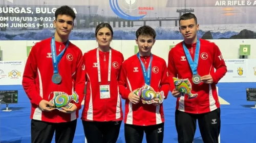 Trabzonlu Eren Kalfa Avrupa’da tarih yazdı: Rekorla gelen altın, ardından gümüş