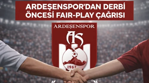Ardeşenspor, Fındıklı 1974 Spor maçı öncesi kamuoyuna açıklama yaptı!