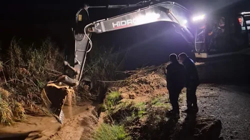Alanya'da Yağmurların Ardından Saha Çalışmaları Hız Kazandı