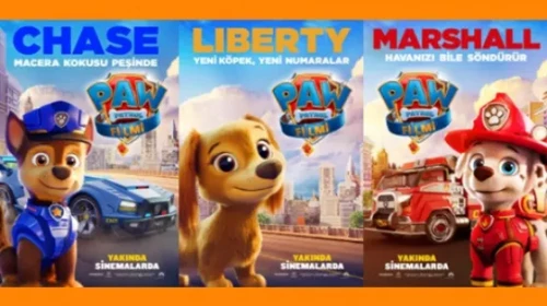 Paw Patrol Filmi’nin yeni karakter afişleri yayınlandı 2026