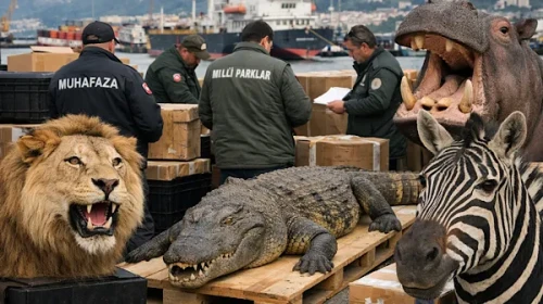 Trabzon Limanı'nda Yaban Hayatı Kaçakçılığına Geçit Yok!