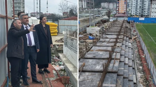 Rize Pazar’da Modern Tribün Projesinde Sona Doğru