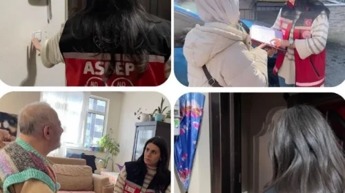 Rize Ash İl Müdürlüğü, Ramazan Bayramı'nda Hanelere Ziyaret Gerçekleştirerek Dayanışma Ruhunu Yaşattı