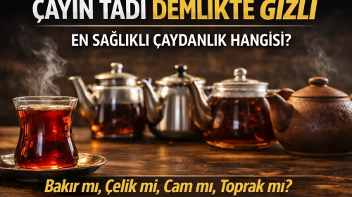 Çayın Tadı Demlikte Gizli, En Sağlıklı Çaydanlık Hangisi?
