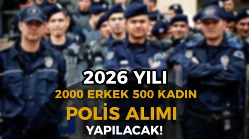 KPSS Şartsız 2500 Polis Alımı Geliyor! 2026 PMYO Süreci Başladı