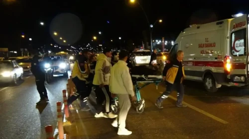 Trafik kavgasında kan aktı