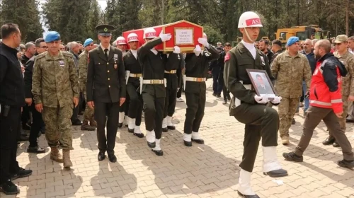 Şehit Piyade Uzman Çavuş Yusuf Açay'ın cenazesi memleketi Hatay'da defnedildi
