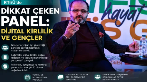 RTEÜ’de Dikkat Çeken Panel: Dijital Kirlilik ve Gençler