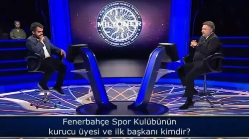 Fenerbahçe Taraftarları İçin Kırılma Anı: Kim Milyoner Olmak İster’de 1 Milyon TL'lik Final Sorusu!