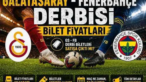 GALATASARAY - FENERBAHÇE DERBİSİ BİLET FİYATLARI || GS - FB Derbi Biletleri Satışa Çıktı Mı?
