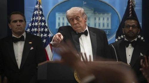 ABD Başkanı'nın Canlı Yayında Sunucuya Sert Tepkisi: Sinirlenerek Yanıt Verdi