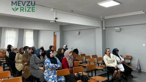 Rize'de Anneler İçin Narkotik ve YEDAM Bilgilendirme Semineri Gerçekleştirildi
