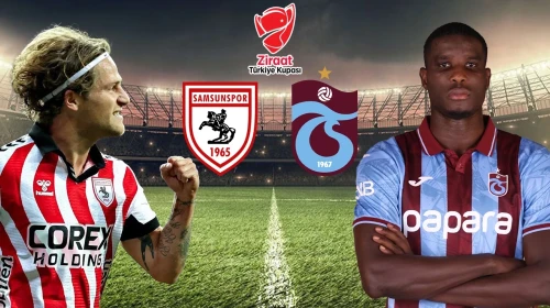 Samsunspor-Trabzonspor maçının ilk 11’leri belli oldu