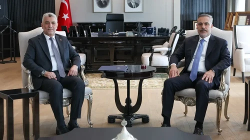 Bakan Bolat ve Bakan Fidan, Önemli Bir Görüşme Gerçekleştirdi!