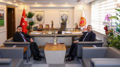 Vali Baydaş’tan İl Genel Meclisi Başkanı Ali İmran Büyük'e Tebrik Ziyareti Gerçekleşti