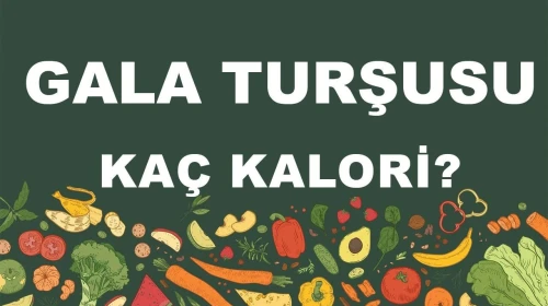 Gala Turşusunun Kalori ve Besin Değerleri Hakkında Bilgiler