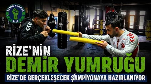 Alperen Yılmaz, Rize'deki U23 Boks Şampiyonası için hazırlıklarını sürdürüyor!