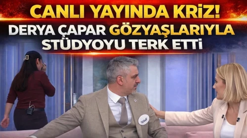 Derya Çapar Stüdyoyu Neden Terk Etti? Esra Erol’da Canlı Yayında Neler Oldu?