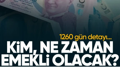 Kim, ne zaman emekli olacak? 1260 gün detayı...