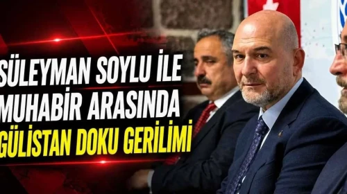 Süleyman Soylu İle Muhabir Arasında Gülistan Doku Gerilimi