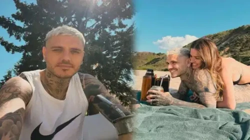 Galatasaray'ın parlayan yıldızı Mauro Icardi, Şile'de keyifli bir kaçamak yaptı!