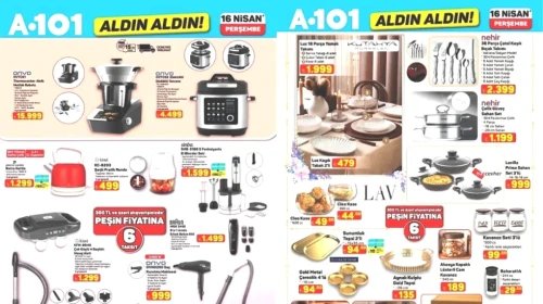 A101 23 Nisan Aktüel Kataloğunda Şaşırtan Fırsatlar: Bisiklet, Motosiklet ve Daha Fazlası Sizi Bekliyor!