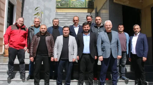 Ardeşen Kaymakamı Ferhat Altay, Tunca Belediyesini Ziyaret Etti