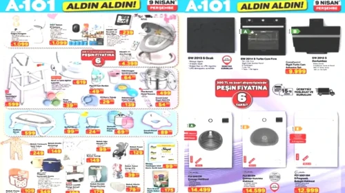 A101 9 Nisan 2026 Aktüel Ürünler: Yeni Fiyatlar ve Kaçırılmayacak Fırsatlar!