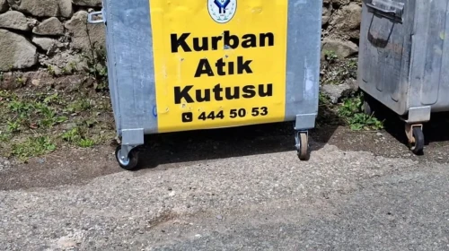 Rize Belediyesi Kurban Bayramı için çevre temizliğine hız verdi