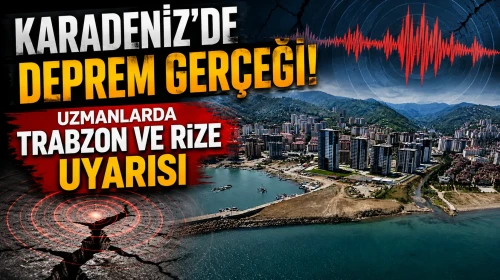 Karadeniz'de küçük depremler, dolgu zeminlerdeki yapılar için risk oluşturuyor!