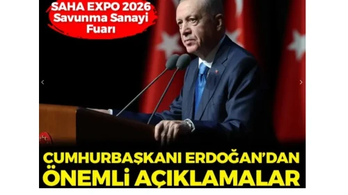 Cumhurbaşkanı Erdoğan'dan Dikkat Çeken Açıklamalar Geldi!