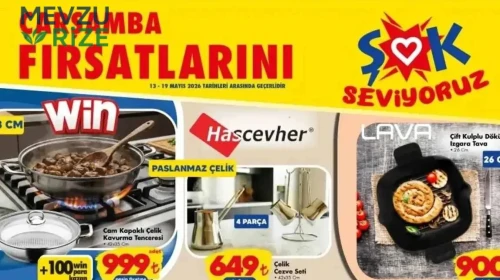 Şaşırtan İndirimler: 13 Mayıs 2026 Aktüel Kataloğu'nda 198 Ürün Fırsatla Podyuma Çıkıyor!