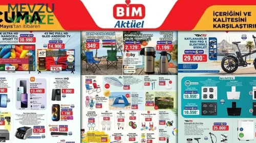 BİM 22 Mayıs 2026 Aktüel Kataloğu Yayında! Yaz Ürünleri ve Elektronikte Büyük İndirim