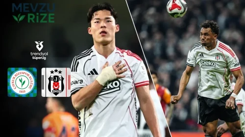 Beşiktaş, Rize maçına hangi isimlerle çıkacak? İki oyuncu kadroda yer almadı!