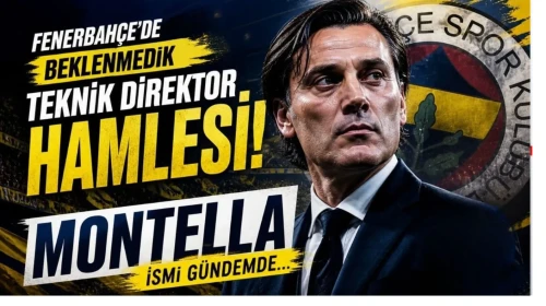 Fenerbahçe’de Sürpriz Teknik Direktör Gelişmesi: Montella İddiaları Gündeme Geldi!