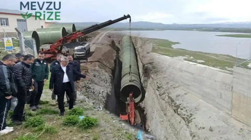 DSİ Heyeti, Baraj Sulama Hatlarını Yakından İnceliyor