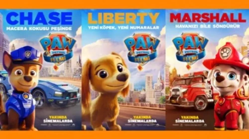 Paw Patrol Filmi’nin yeni karakter afişleri yayınlandı