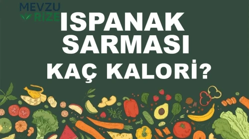Ispanak Sarması kaç kalori? Ispanak Sarmasının besin değeri nedir?
